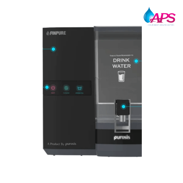 Finpure-Metalic Black water purifier