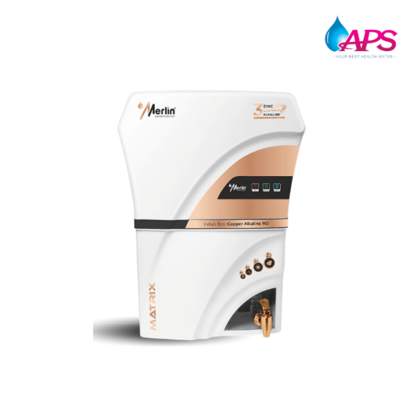 Merlin Matrix Zinc Copper Digital White Water Purifier