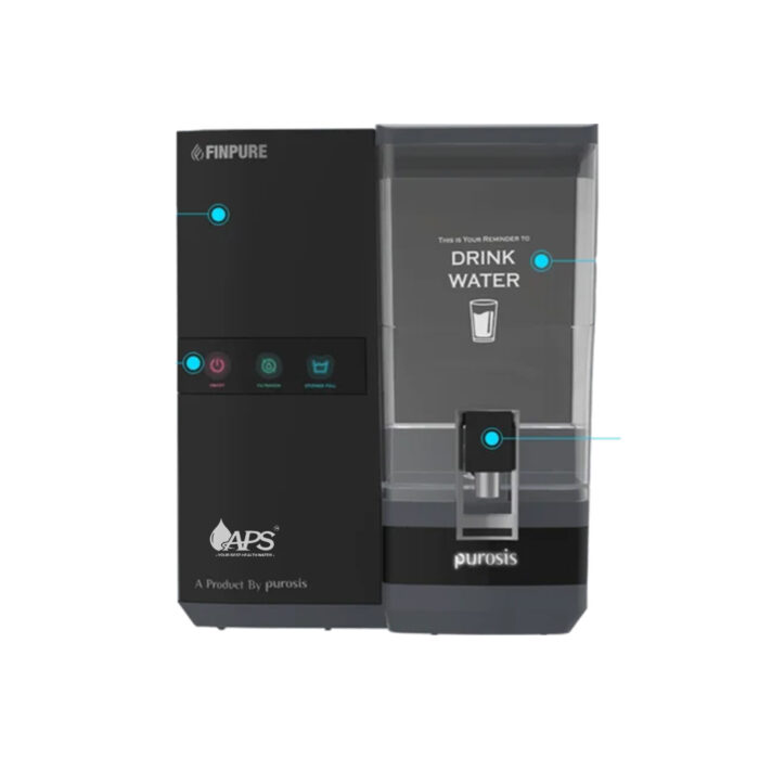 Finpure Metallic Black