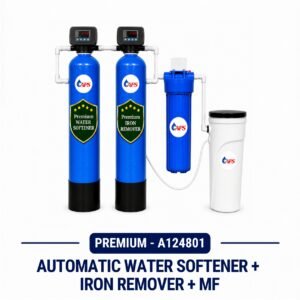 PREMIUM AUTOMATIC WATER SOFTENER + IRON REMOVER + MF - 1248