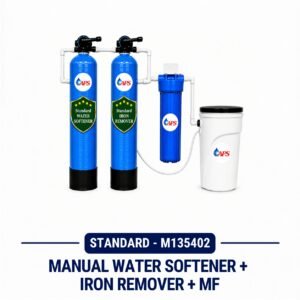 STANDARD MANUAL WATER SOFTENER + IRON REMOVER + MF - 1354